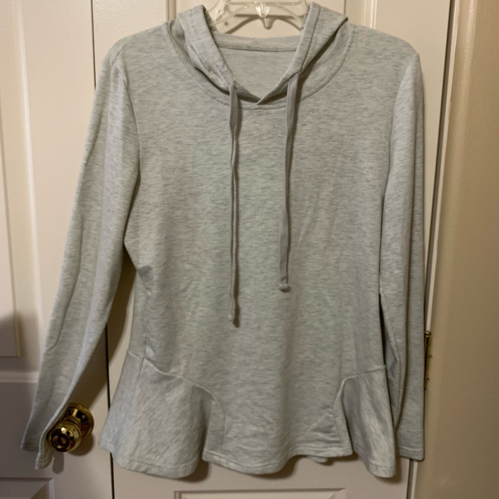 RW&CO ladies hooded tunic top size M